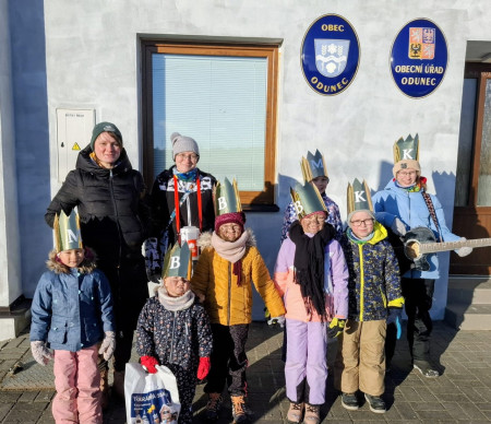 3 králová sbírka 2026 - Odunec